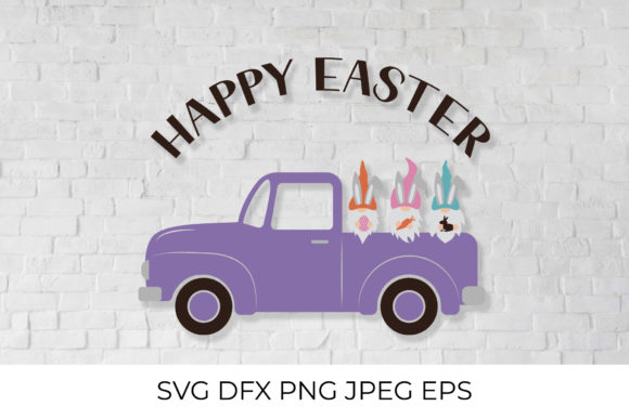 Download Easter Truck. Easter Gnomes. - Premium Resources