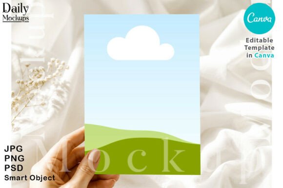 Download 5×7 Luxury Greeting Card Mockup - Greeting Collection