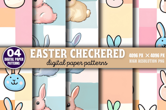 Download Easter Checkered Digital Pattern 2 - Premium Resources