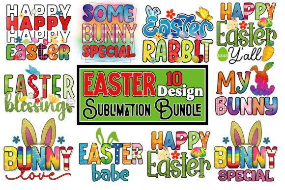 Download Easter Sublimation PNG Bundle - Easter sublimation png Collection